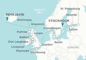  Luxury Cruise from Stockholm to Reykjavík